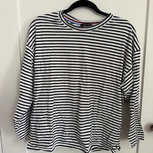 AYR French Fry Tee Navy + White | LIKE NEW!